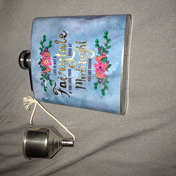 Francesca's Collections Accessories - Metal Flask